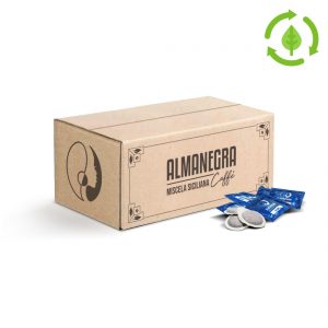 Confezione 150 Cialde Caffè Decaffeinato Almanegra, Miscela Siciliana