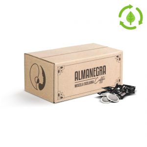 Confezione 150 Cialde Caffè Almanegra miscela siciliana forte