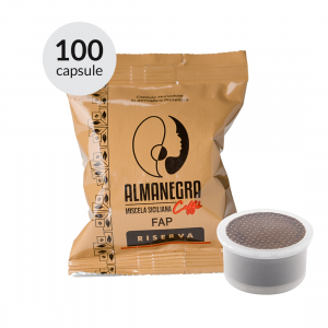 100 Capsule Almanegra compatibili Lavazza® Espresso Point® - Miscela Siciliana Riserva