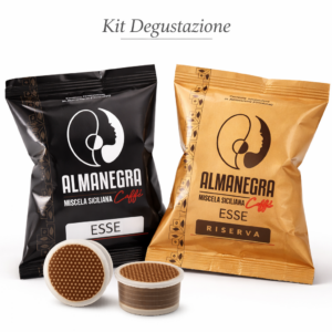 Capsule caffè compatibili Essse Almanegra miscela siciliana qualità premium